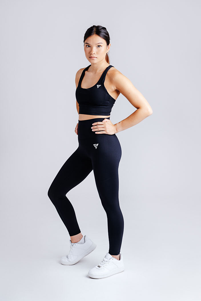 Midnight Black Flexi Sports Bra