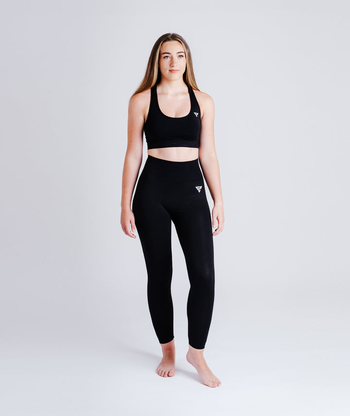 Raven Black Resist Leggings