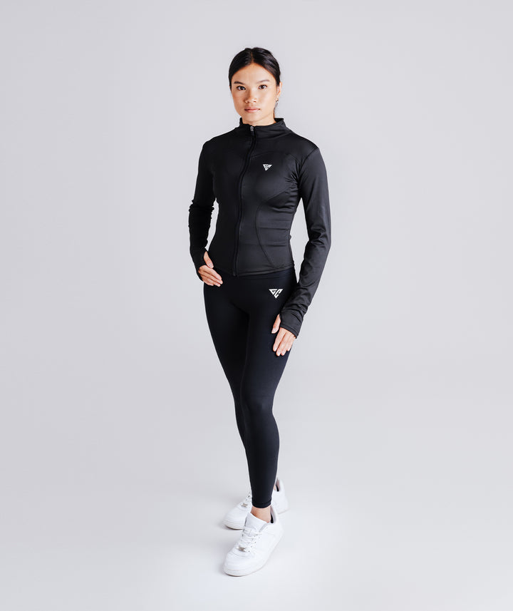 Midnight Black Flexi Leggings