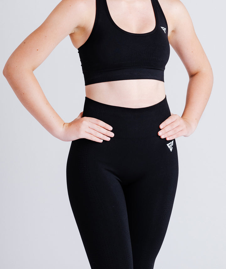 Raven Black Resist Leggings