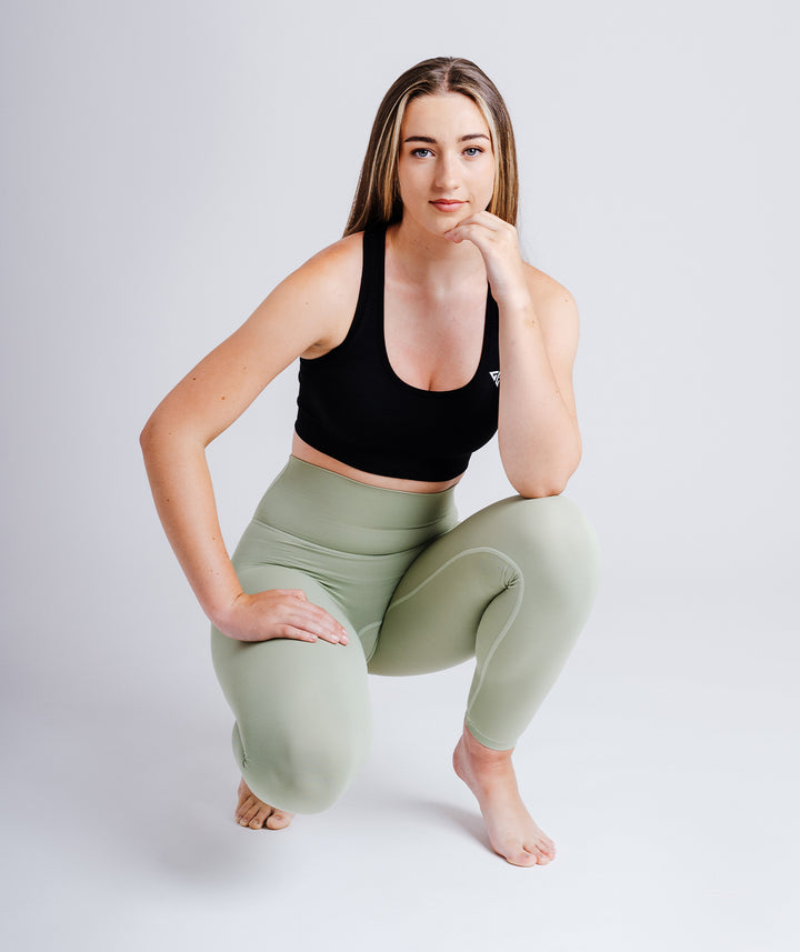 Avocado Green Flexi Leggings