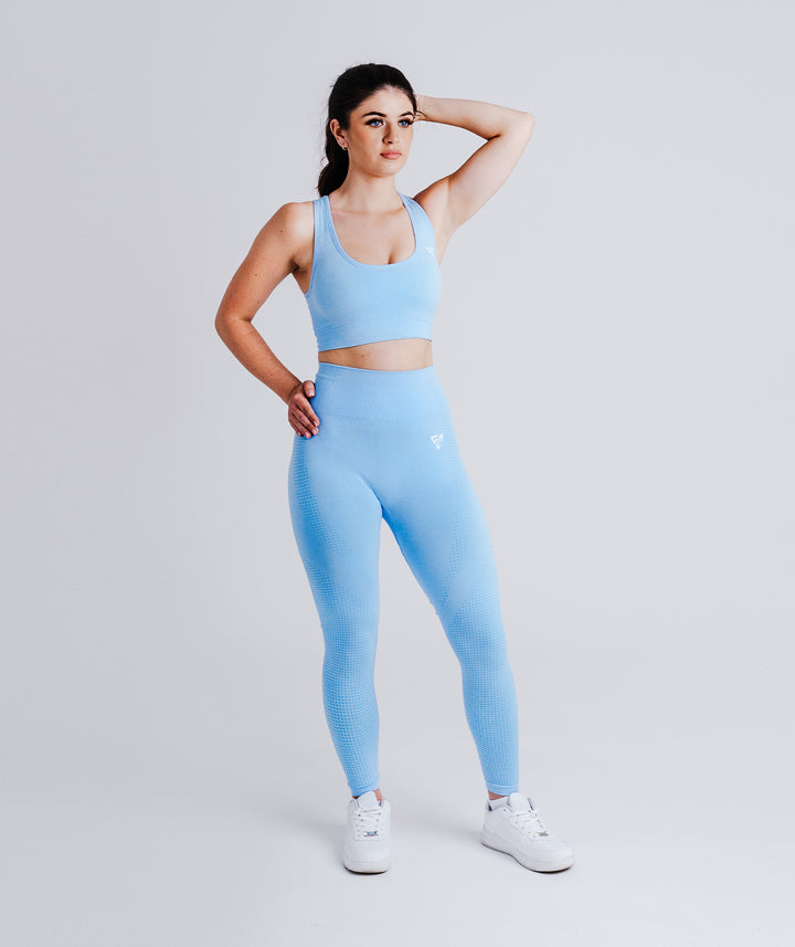 Electric Blue Resist Sports Bra