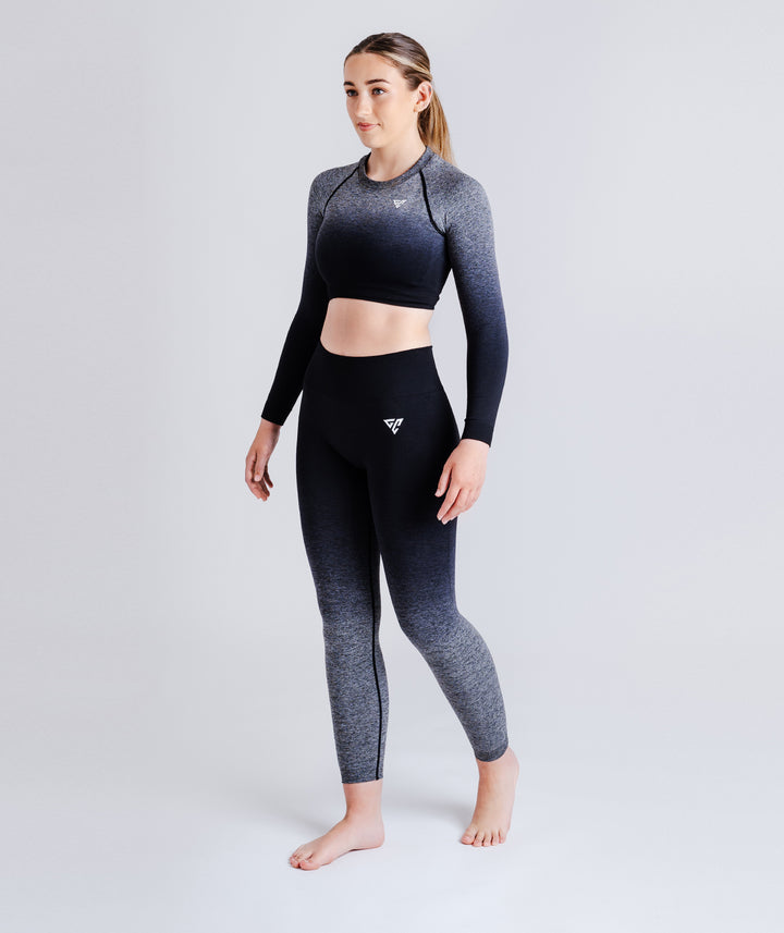 Orca Black Ombre Leggings