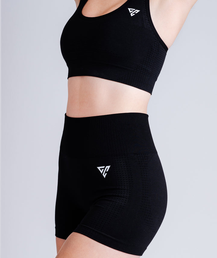 Raven Black Dura Shorts