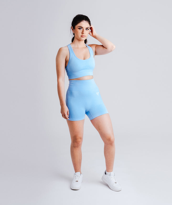 Electric Blue Resist Sports Bra