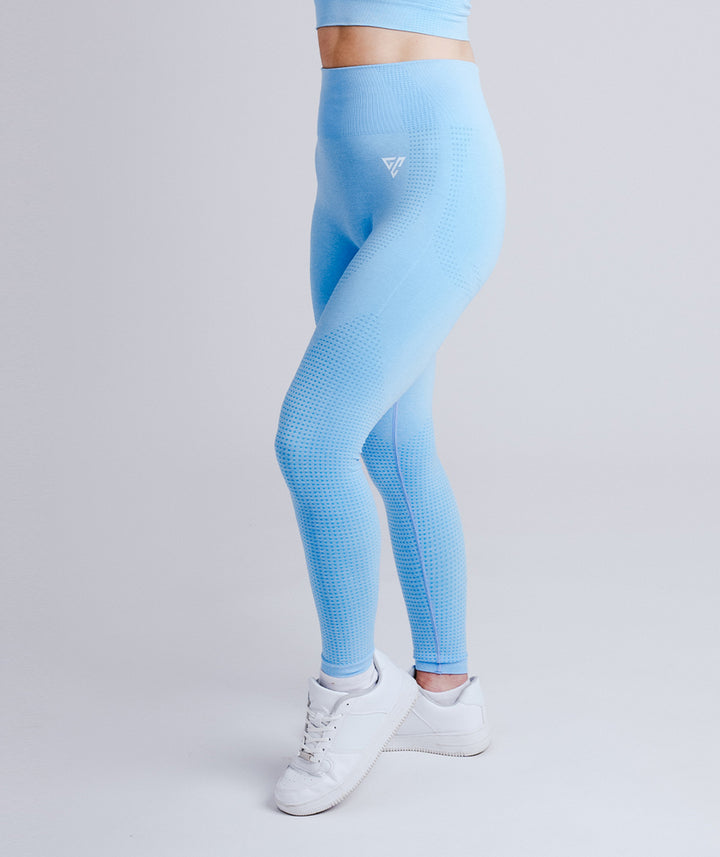 Electric Blue Resist Leggings