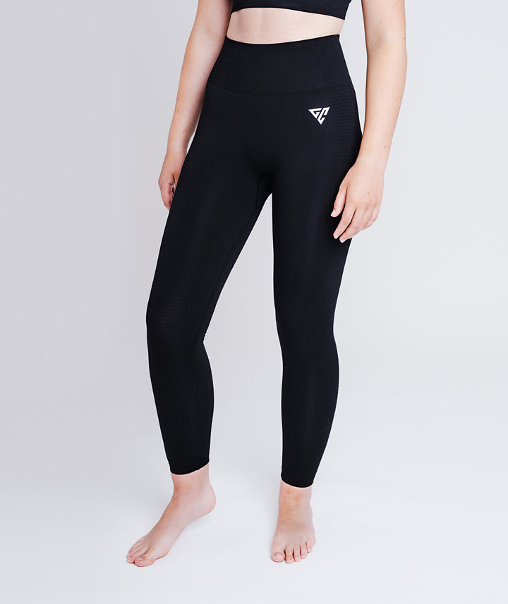Raven Black Resist Leggings