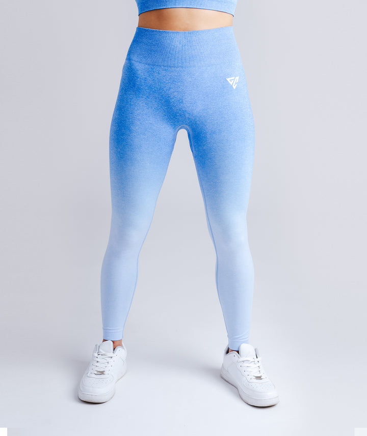 Polar Blue Ombre Leggings