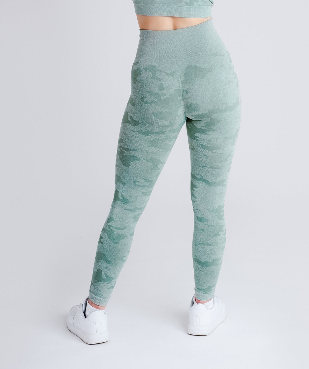 Green Camo Leggings