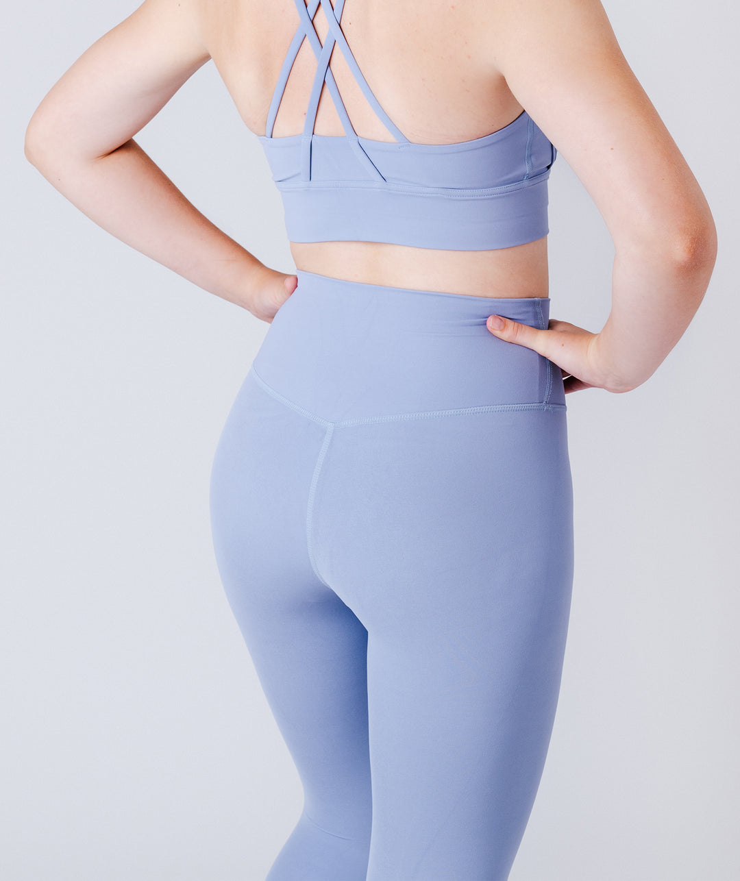 Sky Blue Flexi Leggings