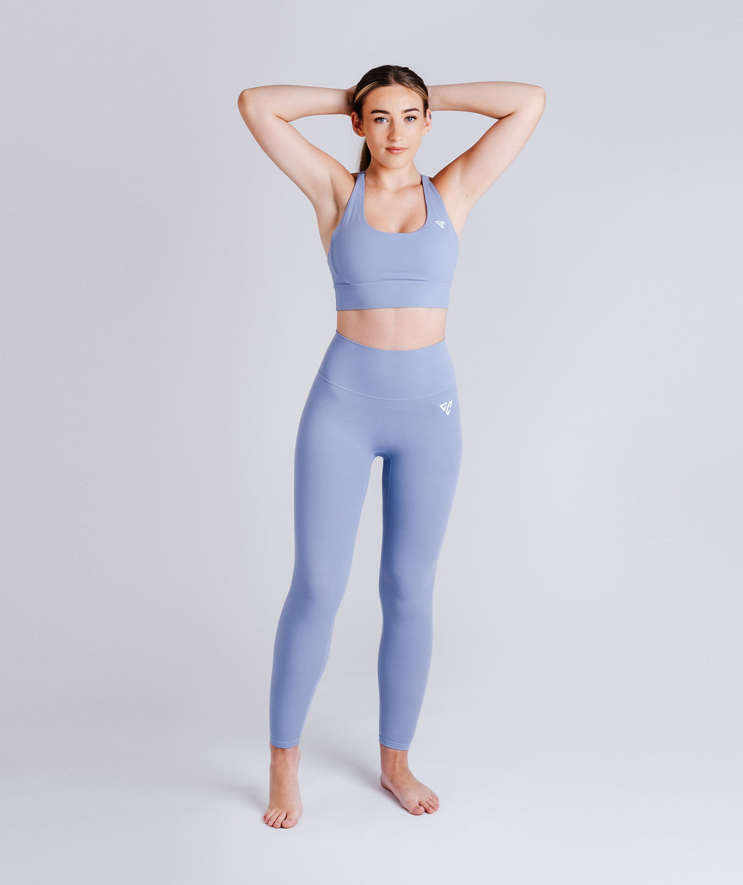 Sky Blue Flexi Leggings