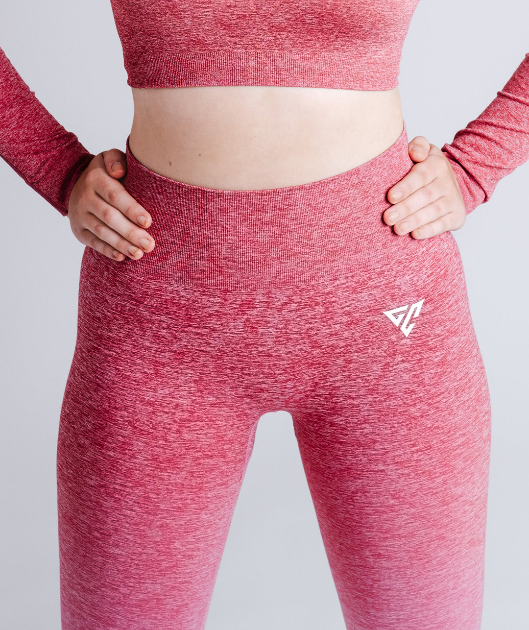 Lotus Pink Ombre Leggings