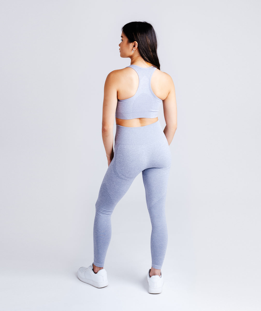 Cloud Grey Resist Sports Bra