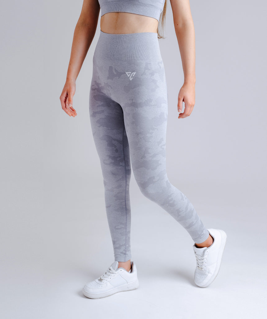 Grey Camo Leggings – gymchicclothing
