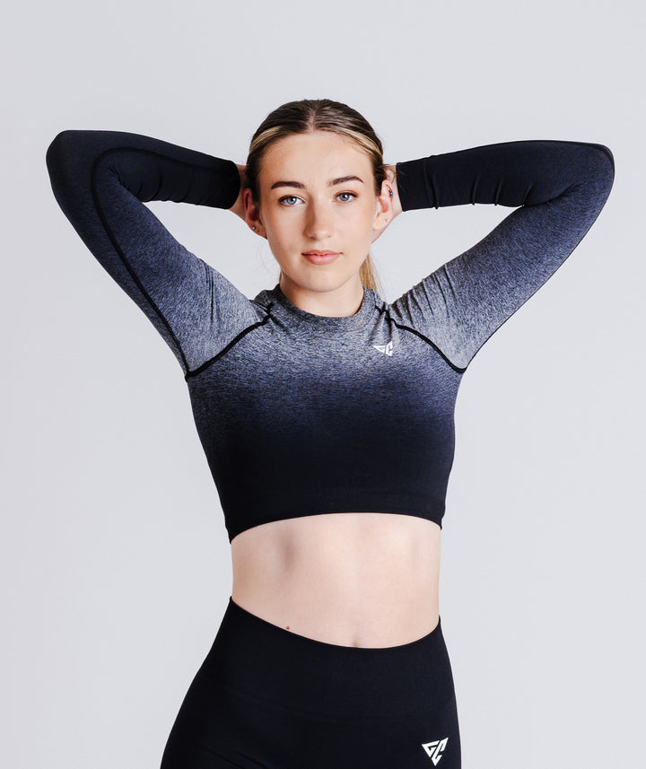 Orca Black Long-Sleeve Top